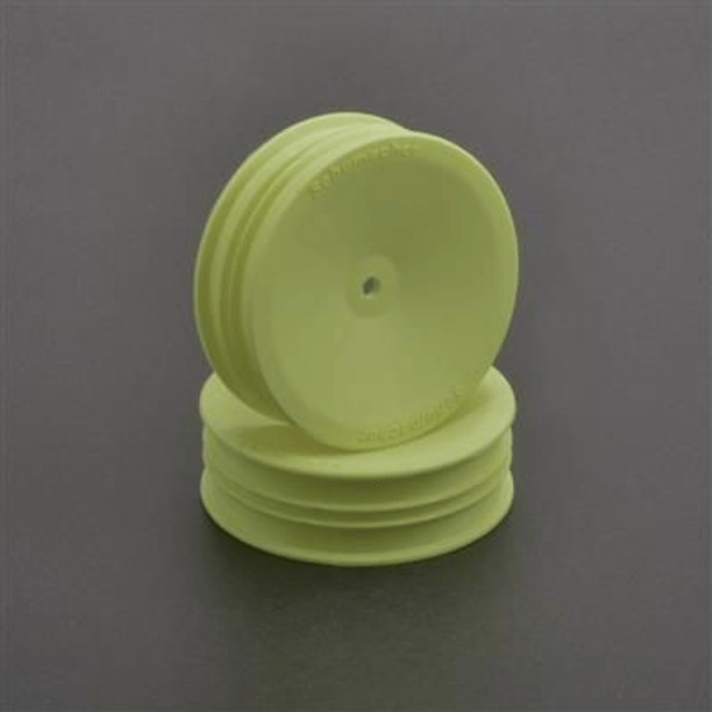 Yellow Front Slim wheel 2WD - Pair 