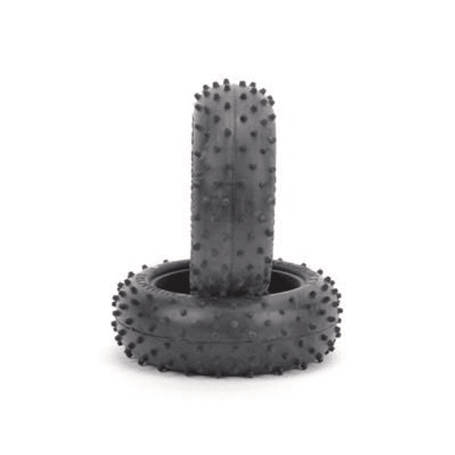 Mini Spike 2 Silver Front Tyres  (pr) #U6762