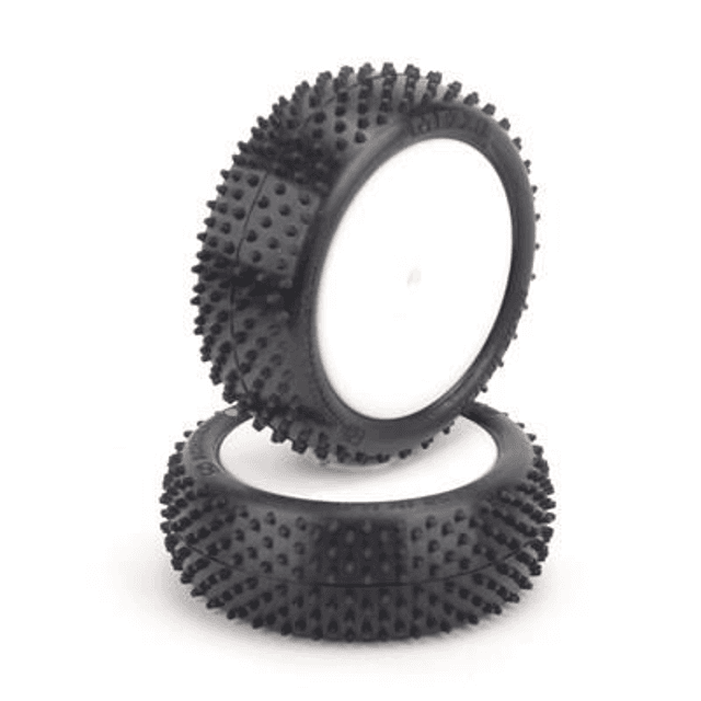 Mezzo Front 4WD - Silver - Pre-Glued - pr #U6894