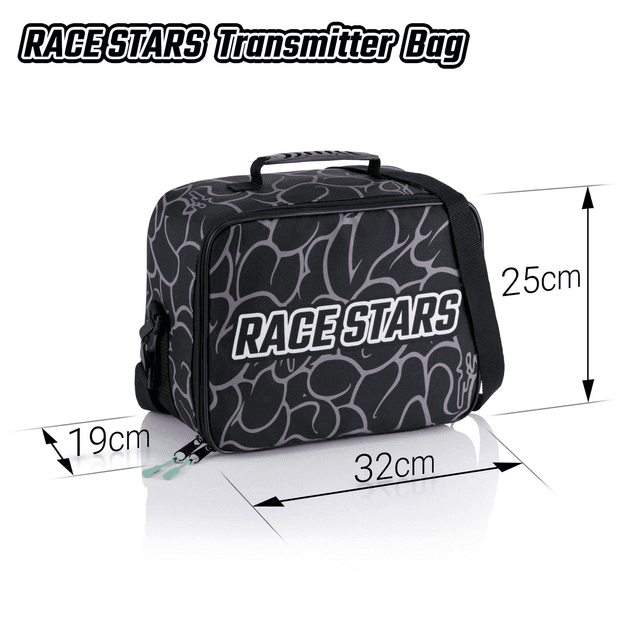 Transmitter Bag include foam insert for Steering Wheel handsets - Contour Grey