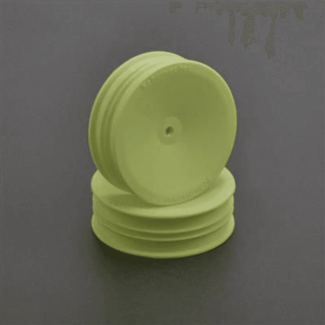 Yellow Front Slim wheel 2WD - Pair 
