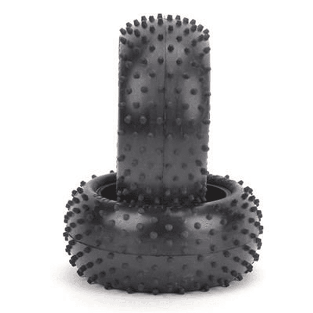 Mini Spikes 2 Yellow - Rear Tyres - (pr) #U6558